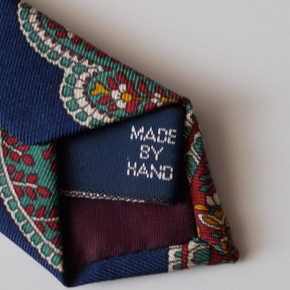 Polo by Ralph Lauren Men's Tie 100% SILK W35 x L57 - Picture 5 of 6